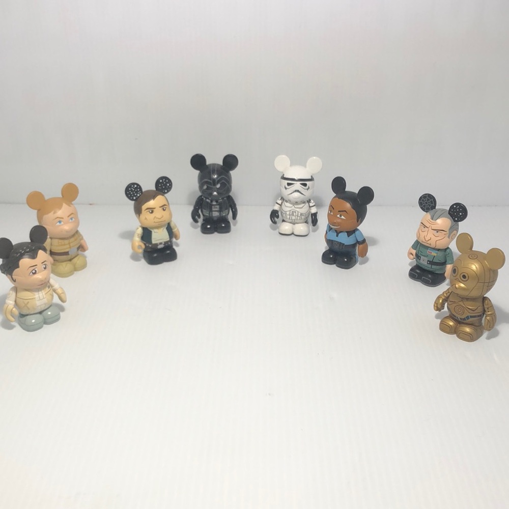 Disney Vinylmation Star Wars Figures Set/Lot of 8